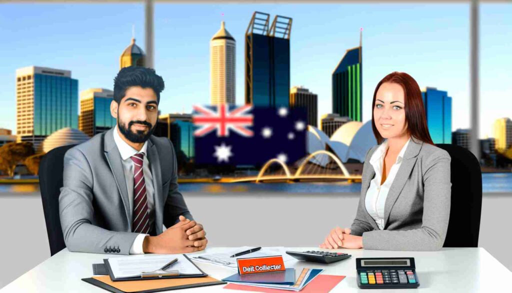 An image illustrating Navigating Debt Collection in Perth